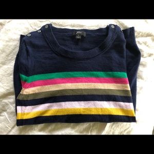 J Crew navy sweater